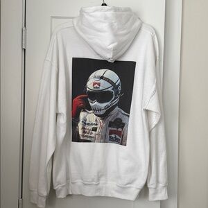 Shadow hill hoodie white medium